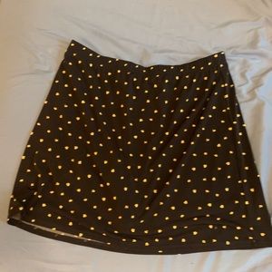 Susan Graver Skort with flowers